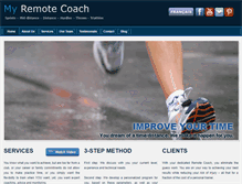 Tablet Screenshot of myremotecoach.com